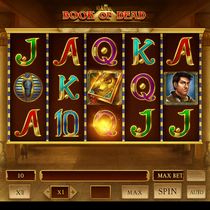 LuckyMax - Book of Dead Slot - Adventure Theme Casino Game